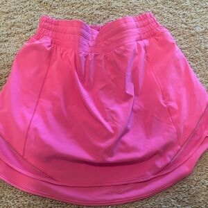 Lululemon Athletica Bright Pink Skirt